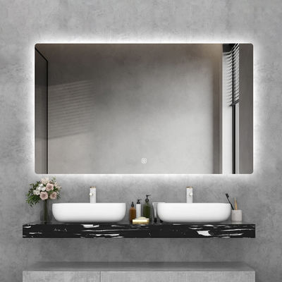 Popular Android System Rectangle Bathroom LED Intelligent Mirror