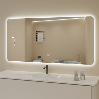 Popular Android System Rectangle Bathroom LED Intelligent Mirror