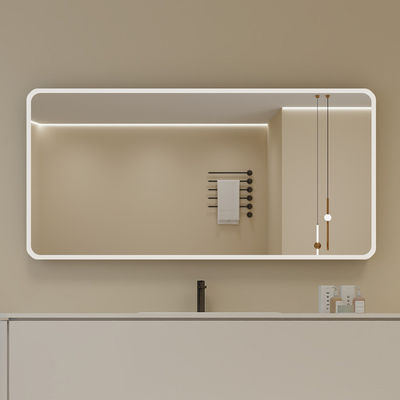 Led Bathroom Smart Touch Screen Mirror Silver Backlit Led Lighted Mirror Illuminated Bath Mirror