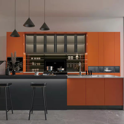 Modern Custom Designs Australian Kitchen Cabinets Luxury Modular Kitchen Furniture Cabinet Set