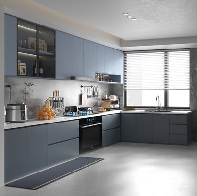 Custom Full Luxury Lacquer Double Sink Island Cabinets Kitchen Furniture Design Kitchen Cabinet Modern/kitchen Cabinet