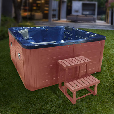6 Persons Outdoor Hot Tub Swim Spa Massage With Dvd Player