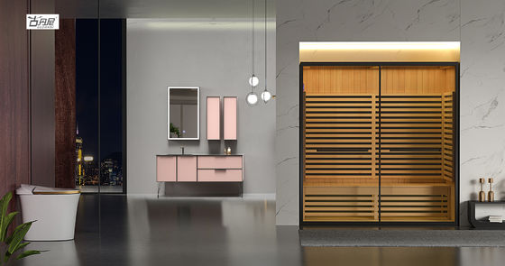 Hydrogen-rich Dry Solid Wood Far Infrared Sauna Room