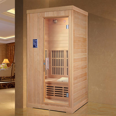 Factory Supply Dry Solid Wood Wet Steam Sauna Room