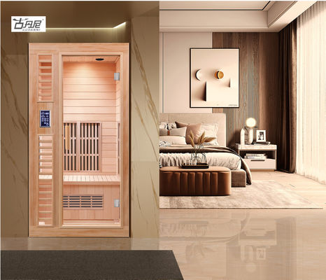 Vitality Dry Solid Wood Wet Steam Sauna Room