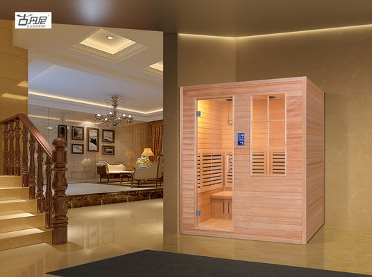 Vitality Dry Solid Wood Wet Steam Sauna Room