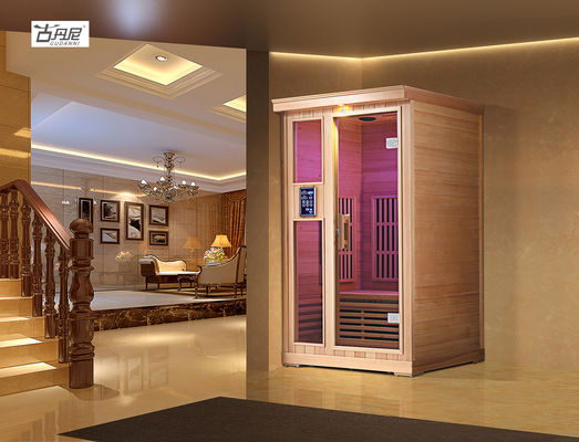 Ecofriendly Dry Solid Wood Wet Steam Sauna Room