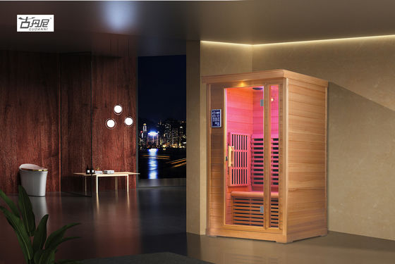 Ecofriendly Dry Solid Wood Wet Steam Sauna Room
