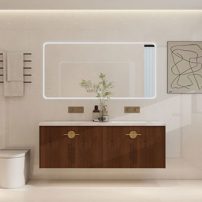 Water Resistant Modern Style Single Mirror Vanity Sink Bathroom Storage Cabinet Bathroom Vanity