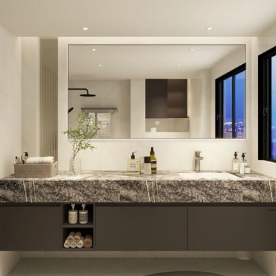 Promotion Modern Style Bathroom Cabinet Corner Unit Toilet Paper Storage Cabinet