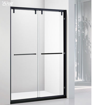 GUDANNI  Stainless Steel Tempered Glass Shower Room Enclosure Bathroom Quadrant Sliding Door