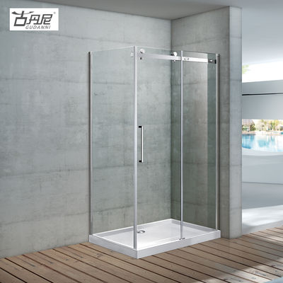 Large Pulley Glass Door Two-way Smooth Shower Door Stylish Bathroom Shower Box