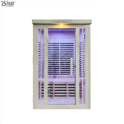 Modern Sauna Design 1 Person Relax Sauna Room Steam Infrared Sauna Cabin